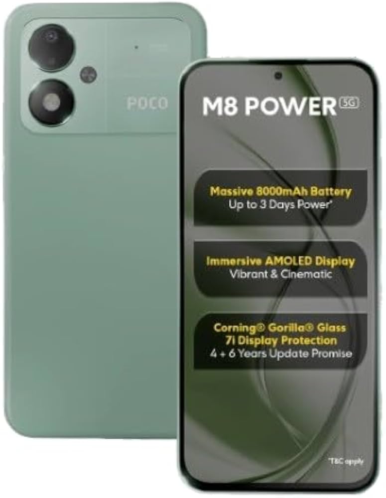 Poco M8 power